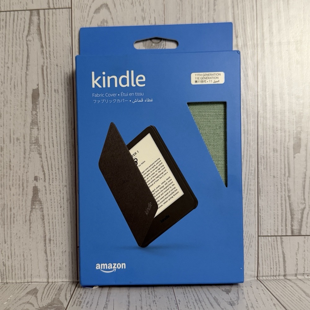 Genuine Amazon‎ Kindle Fabric Cover for 11th Generation – Green – New - Sealed